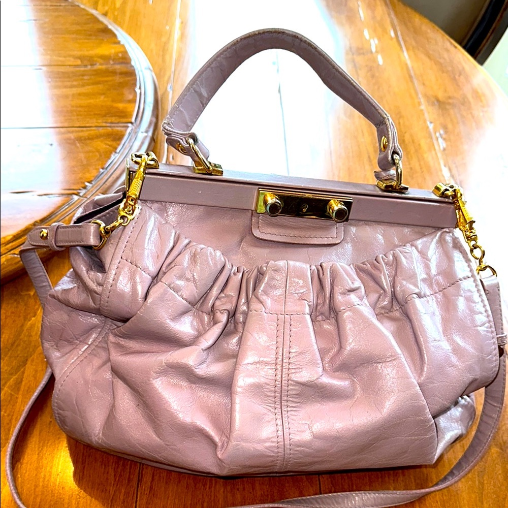 Miu Miu Elegant Lavender Women's Handbag